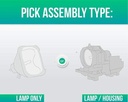 Panasonic PT-F200 Projector Lamp / ET-LAF100