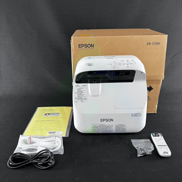 ⁦Epson BrightLink 595Wi Interactive WXGA 3LCD Projector⁩ - الصورة ⁦6⁩